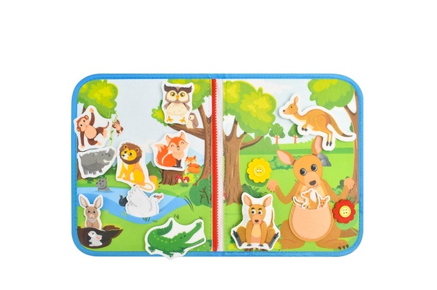 2Kids Toys Libro busy sensoriale Zaino