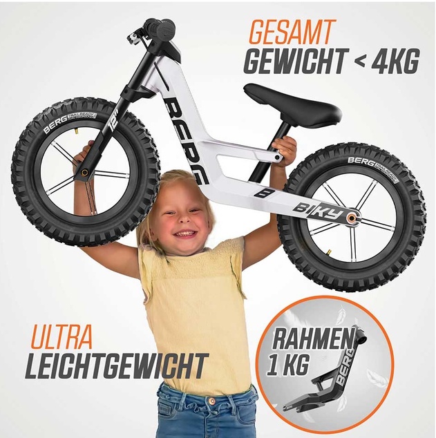 BERG Biky Cross White Handbrake