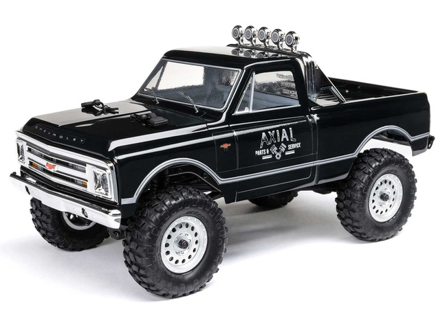 Axial SCX24 Chevrolet C10 1967 1:24 4WD RTR čierny