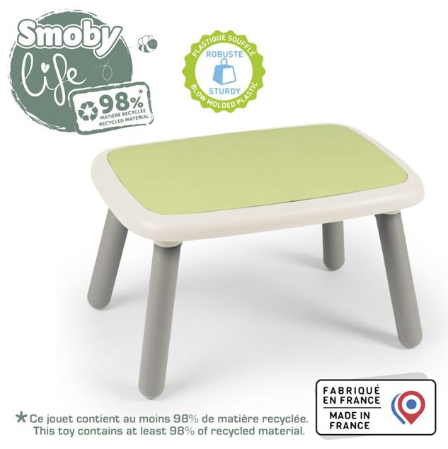 Smoby Detský stolík zelený