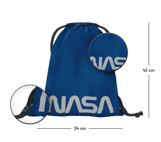 BAAGL Vrecko NASA modré