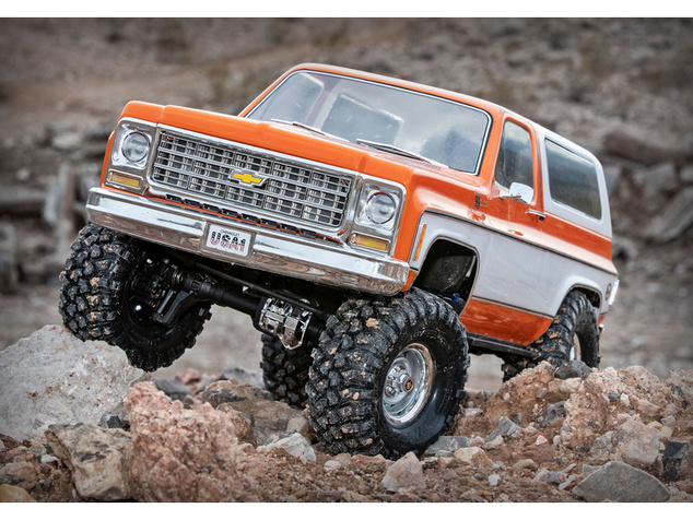 Traxxas TRX-4 Chevrolet K5 Blazer 1979 1:10 RTR čierna