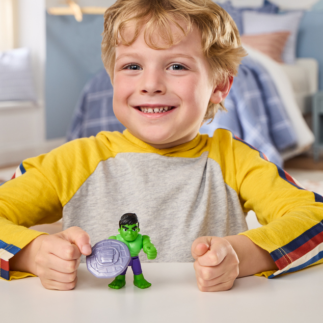 HASBRO - Spider-Man Spidey și prietenii săi uimitori - figurină Hulk