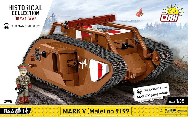 Cobi Great War Mark V no 9199, 1:35, 848 k, 1 f