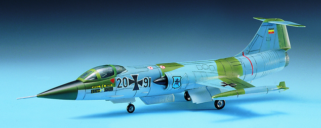 Model kit letalo 12443 - F-104G (1:72)