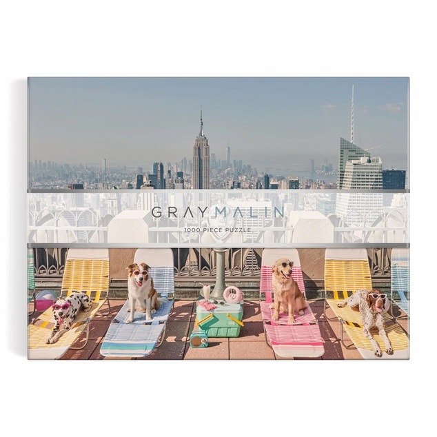 Galison Puzzle Psi u New Yorku Gray Malin 1000 dijelova