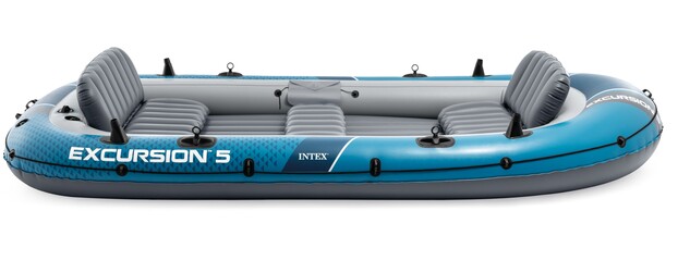 Intex 66325 Nafukovací čln Excursion™ 5 Set, 366 x 168 x 43 cm