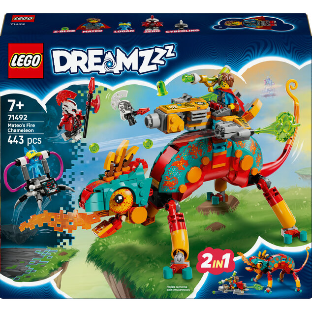 LEGO® DREAMZzz™ 71492 Mateo und sein Feuersalamander