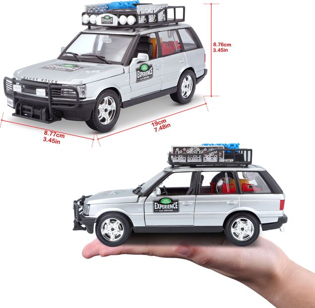 Bburago 1:24 Range Rover Silber