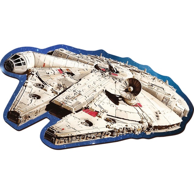 Trefl Drevené puzzle 160 dielikov - Millennium Falcon