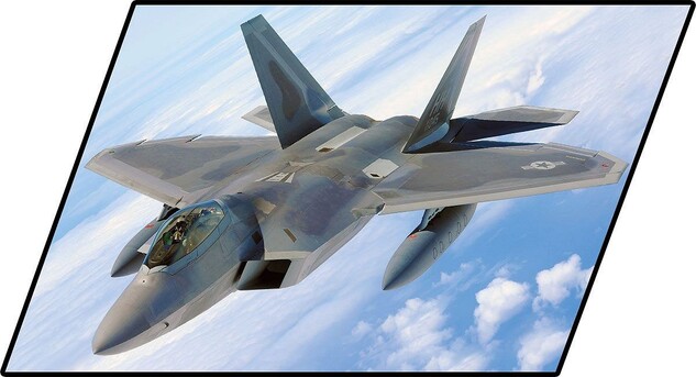 Cobi Lockheed F-22 Raptor, 1:48, 695 k, 1 f