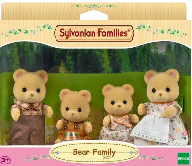 Sylvanian Families Rodina medvedíkov