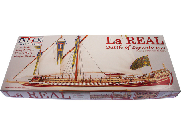 Dušok La Real Galeere 1571 1:72 kit
