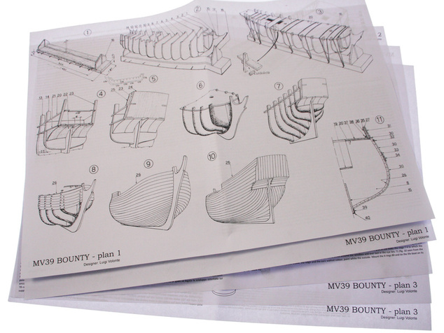 MAMOLI HMS Bounty 1787 1:64 kit