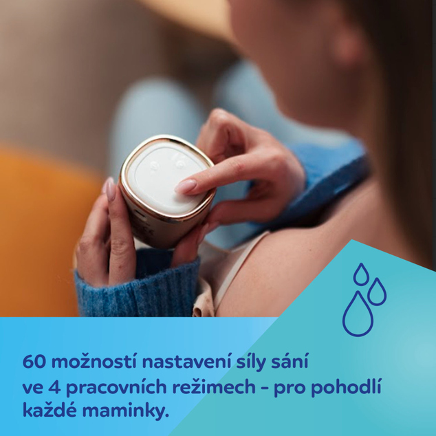 CANPOL BABIES Odsávačka materského mlieka prenosná elektrická PowerPump