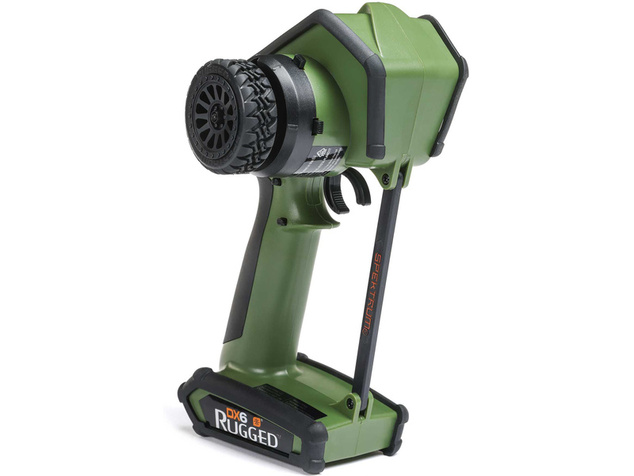Spektrum DX6 Rugged DSMR zelený