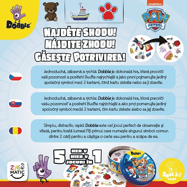 Dobble Paw Patrol