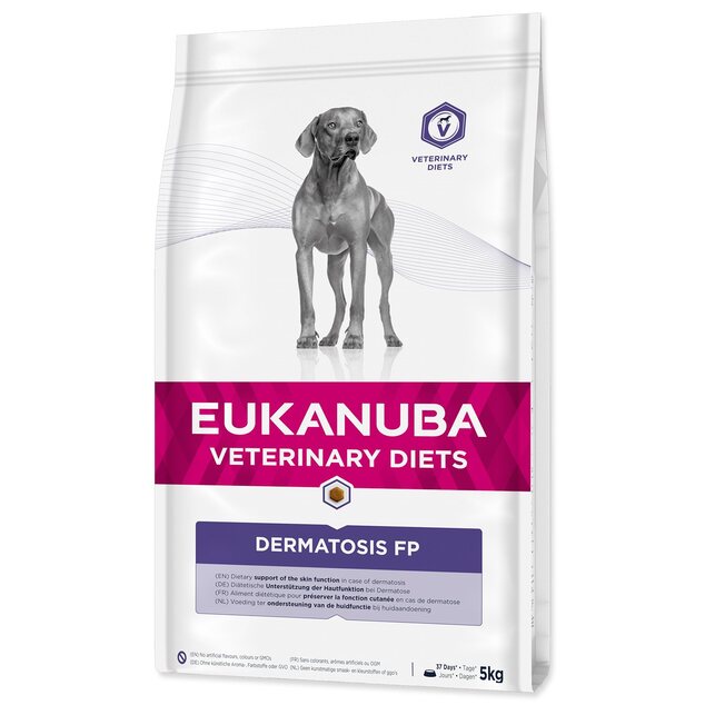 Krmivo EUKANUBA Veterinary Diets Dog Dermatosis FP 5kg