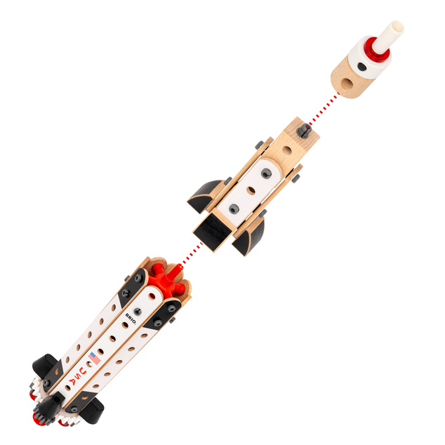 Stavebnica BRIO BUILDER NASA Apollo Saturn V