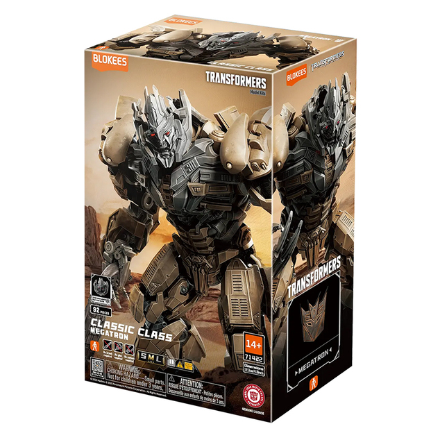 TRANSFORMERS BLOKEES set di costruzione Classic Class 22 Megatron