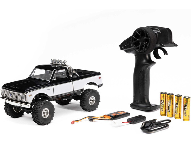 Axial SCX24 Chevrolet C10 1971 1:24 4WD RTR oranžni