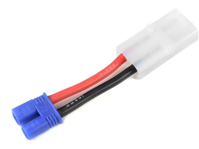 Konverzný kábel Tamiya batéria - EC2 prístroj 14AWG