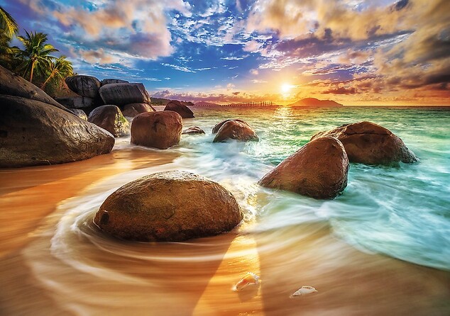 Trefl Puzzle Samudra Beach 1000