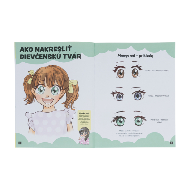 Ako kresliť KAWAII MANGA: POSTAVY – Krok za krokom s MISAKO