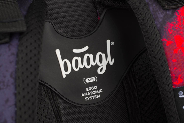 Rucsac școlar BAAGL Core Lava