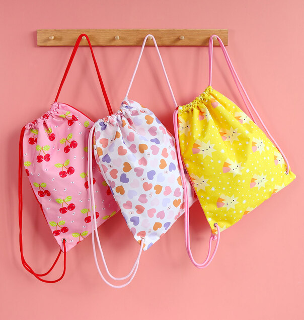 A Little Lovely Company - sac de sport pour enfants - joyeuses cerises