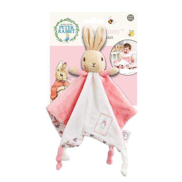 Rainbow Plyšový maznáčik králíček Flopsy ružový