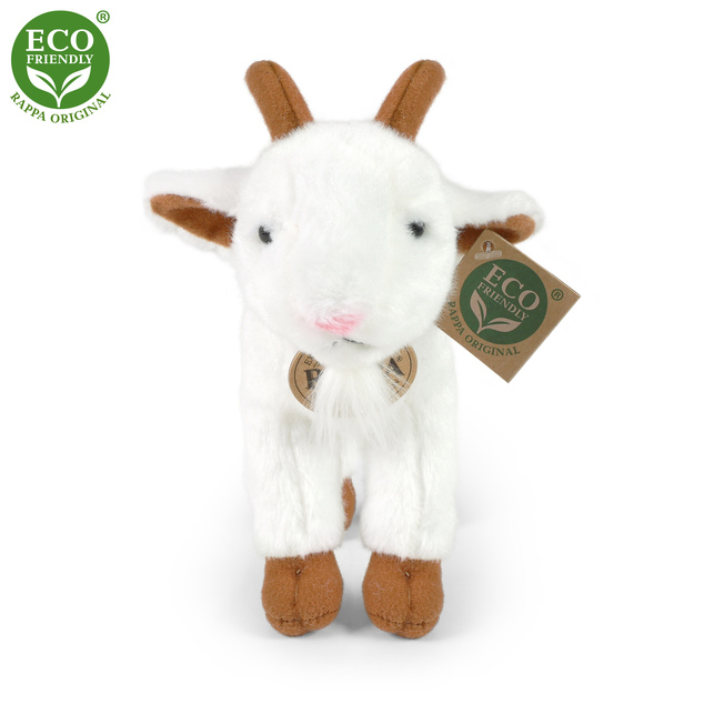 Plyšová koza stojaca 20 cm ECO-FRIENDLY