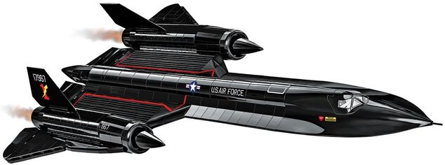 Cobi Lockheed SR-71 Blackbird, 1:48, 1330 k, 1 f
