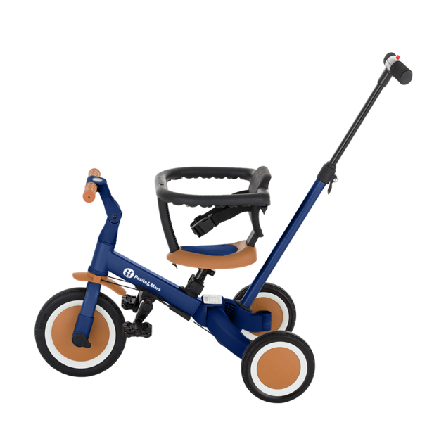 PETITE&amp;MARS Trojkolka multifunkčná 5v1 Turbo Enigmatic Blue