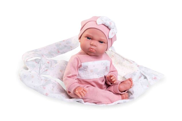 Antonio Juan 82309 My little REBORN TUFI - realistische Puppe mit weichem Stoffkörper
