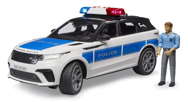 Bruder 2890 Range Rover Velar Polícia s figúrkou