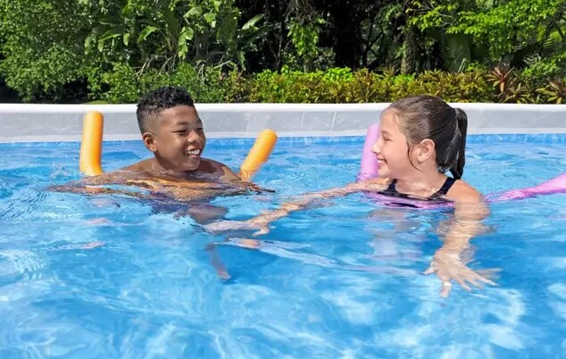Piscina Bestway Power Steel 488 x 244 x 122 cm con filtrazione a sabbia