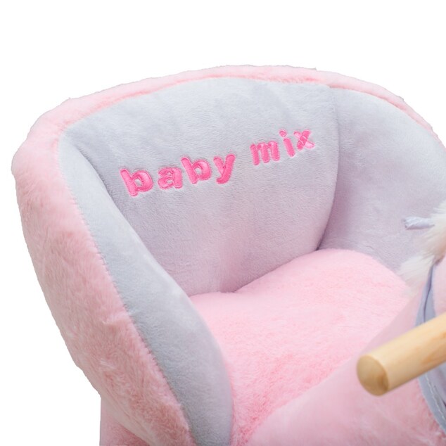 Schaukelspielzeug mit Melodie Baby Mix – rosa Einhorn