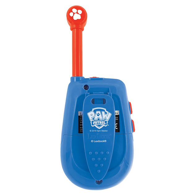 Lexibook Digitálne vysielačky s dosahom až 2 km Paw Patrol