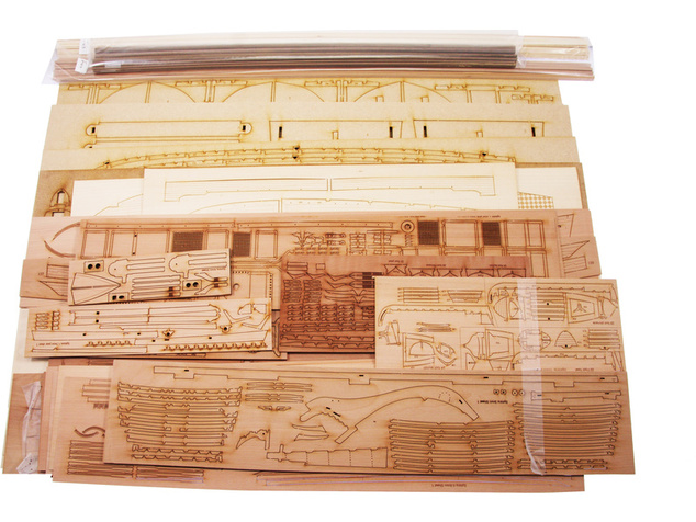 Vanguard Models HMS Sphinx 1775 1:64 kit