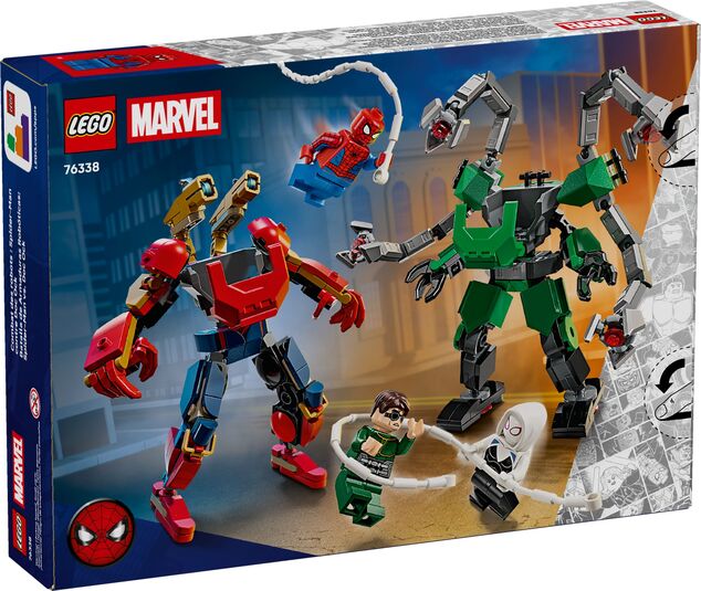 LEGO® Marvel 76338 Bitka robotov: Spider-Man vs. Doc Ock
