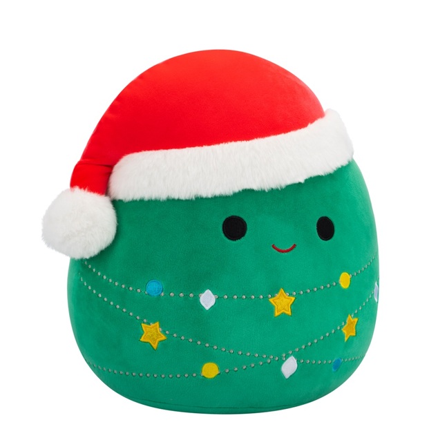 Squishmallows Rozsvietený vianočný stromček - Andy, 20 cm