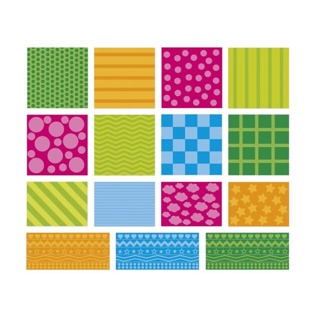 Janod Stickers Samolepky Geometrické tvary 150 ks
