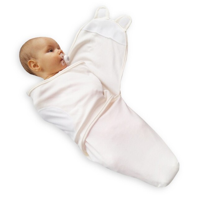 Eko Musselin-Wickeldecke Ulitka Latte 3-6 kg