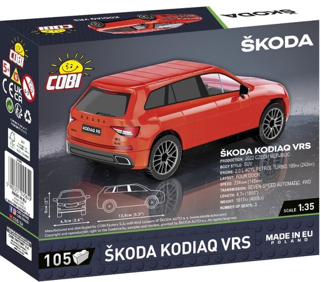 Škoda Kodiaq VRS, 1:35, 106 k