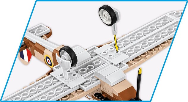 Cobi II WW Hawker Hurricane Mk. I, 1:48, 145 k