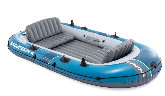 Intex 66324 Nafukovací čln Excursion™ 4 Set, 315 x 165 x 43 cm
