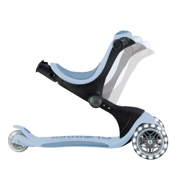 Globber kolobežka Go Up deluxe lights ecologic 360 ° blueberry