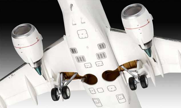 Plastic ModelKit letadlo 03883 - Embraer 190 Lufthansa New Livery (1:144)