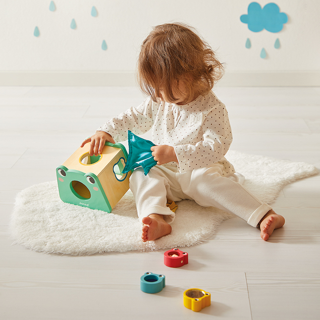 Janod Box Stimulácia zmyslového vnímania u detí od 12 mesiacov
